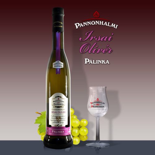 Pannonhalmi Irsai Olivér Szőlő Pálinka 40% 0,5L