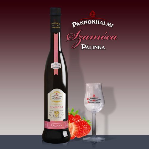 Pannonhalmi Szamóca Pálinka 40% 0,5L